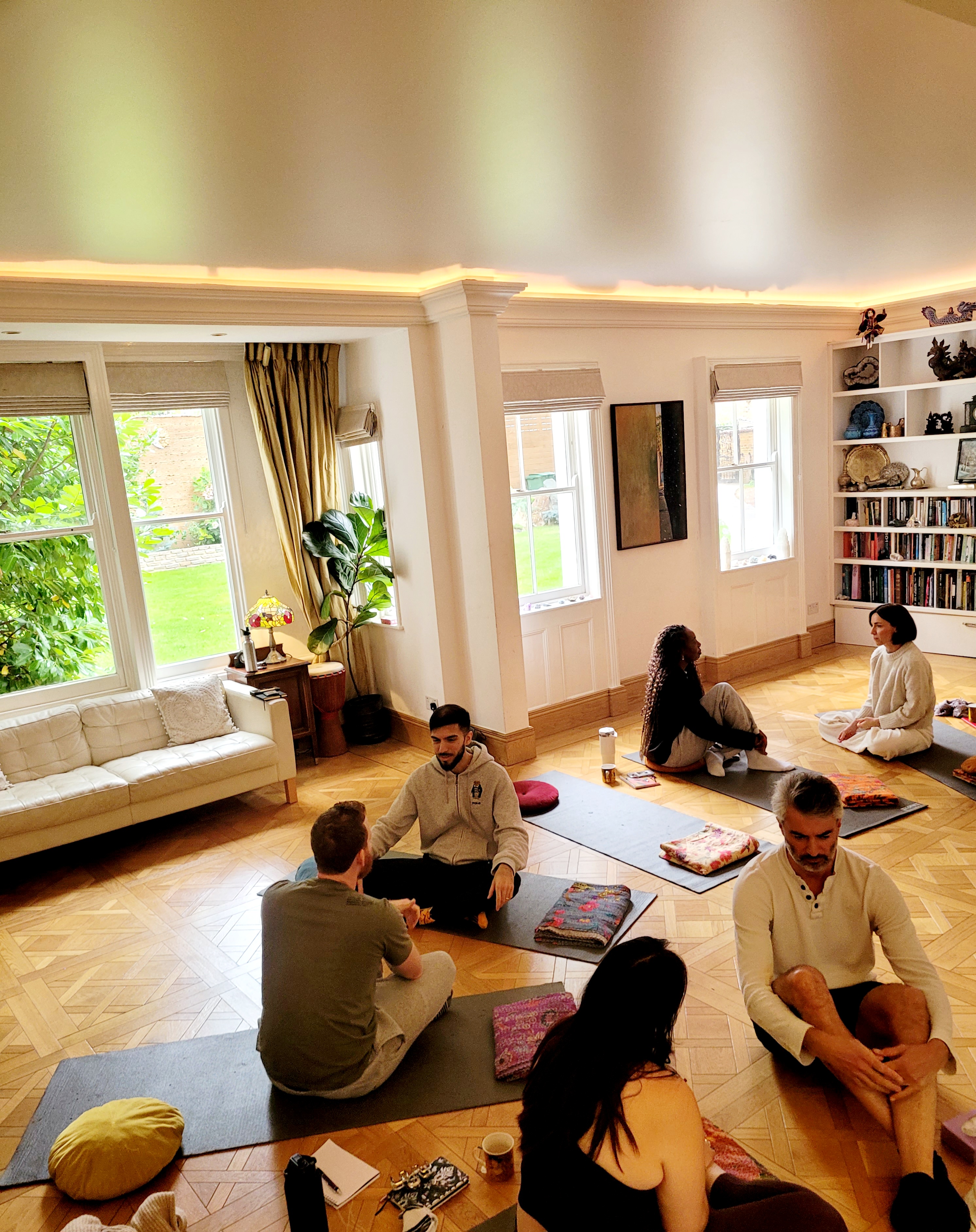The Body Wisdom Retreat Day, group circle
