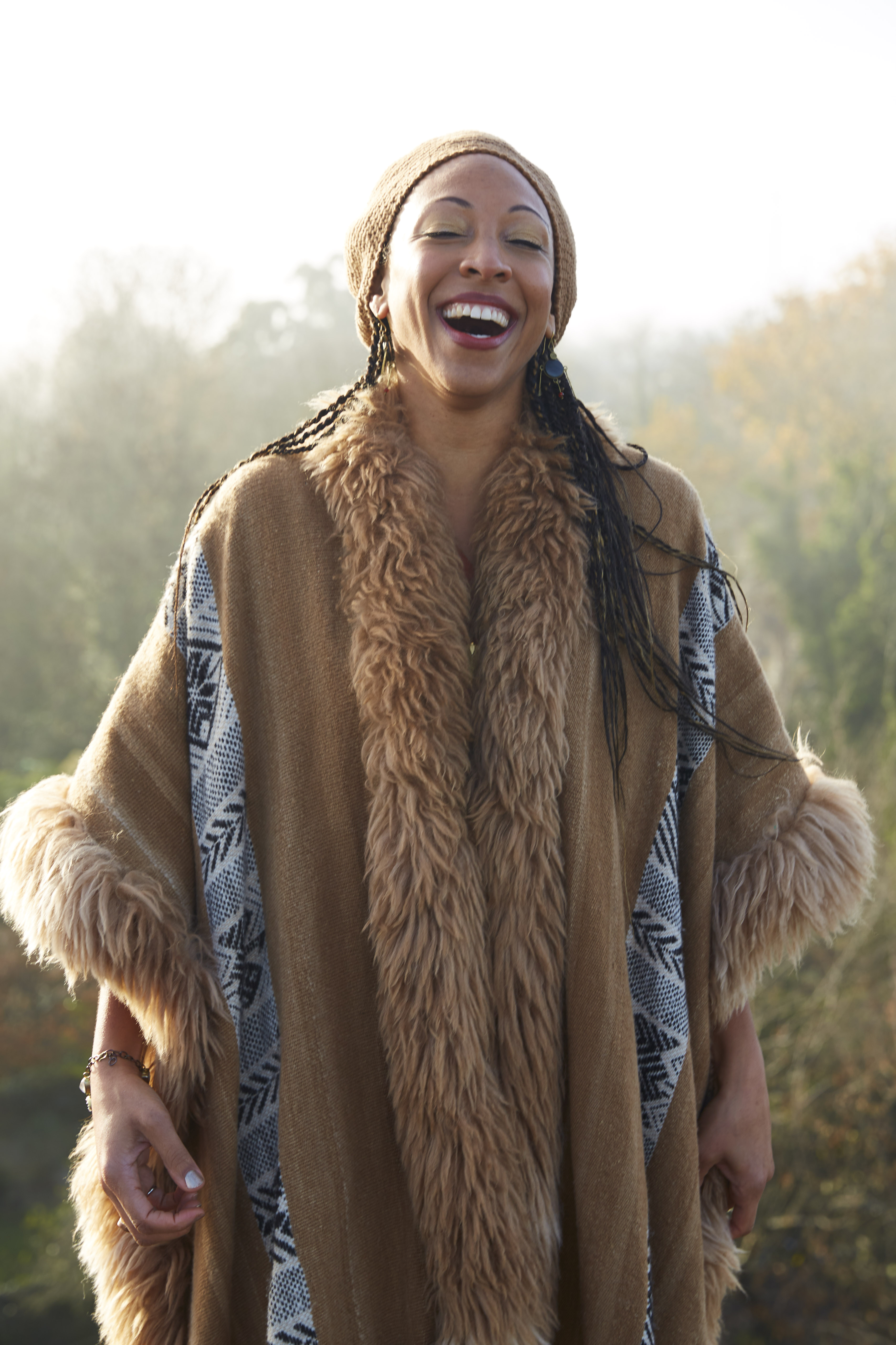 Francesca Blechner laughing